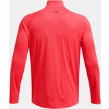 Under Armour Men's T-shirt UA Tech Textured 1/2 Zip-RED - Men's | shoptok.hr