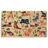 Rex London Predpražnik iz kokosovih vlaken 73x43 cm Dog Park – Cene