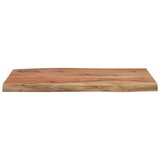 Stolna ploča 70x40x2,5 cm pravokutna bagremovo drvo živi rub | Eponuda.com