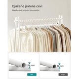 Songmics stalak za odjeću, bijeli | shoptok.hr