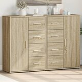 vidaXL Komoda 2 kom boja hrasta sonome 60x31x84 cm konstruiranog drva Cijene