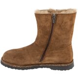 Birkenstock Gležnjarji Uppsala Zip Shearling Kostanjeva | Shoptok.si