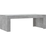 Maison Chic Klubska mizica - kavna mizica - Nizka mizica betonsko siva 102x50x36 cm inženirski les, (21754146) Cene