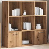 vidaXL Knjižna omara artisan hrast 98x29x97,5 cm inženirski les | Shoptok.si