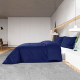  Set posteljine za poplun modra 155x220 cm pamučni | shoptok.hr