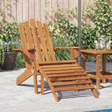  Vrtna stolica Adirondack s osloncem za noge od bagremovog drva | shoptok.hr