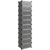  Stalak za cipele crni 44 x 32 x 174 cm PP | shoptok.hr