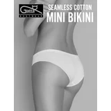 Gatta Briefs 41595 Seamless Cotton Mini Bikini S-XL white/white white