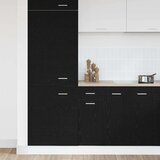Viseći ormarić Crni hrast 30 x 46 x 81,5 cm Konstruirano drvo | shoptok.hr