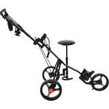 Golf Trolej s sjedištem Crna 95 x 69 x 114 cm Željezo | shoptok.hr