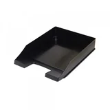 Polica za dokumenta horizontalna PVC crna