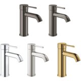 Grohe enoročna armatura za umivalnik Essence brez zgornjega dela sifona (23590GN1) - Brushed cool sunrise | Shoptok.si