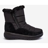 Boto Women's Snow Boots with Faux Fur Black Primose | Shoptok.si