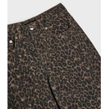 Sinsay Wide leg traperice s leopard printom | shoptok.hr