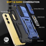 SUNSKY Hybrid Armor ovitek za Samsung A35 / A55, Navy Blue | Shoptok.si