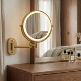 REA Bath Ogledalo LED Glow Brush Gold | shoptok.hr