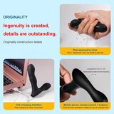 Leopard - 2 motora, punjivi, vibrator za prostatu (crni) | shoptok.hr