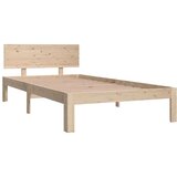  Posteljni okvir iz trdne borovine 100x200 cm, (20644022) | Shoptok.si