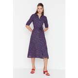 Trendyol Ženska haljina MultiColored BeltEd Shirt Dress cijene
