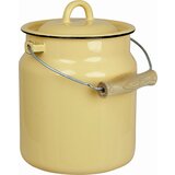 Strömshaga Kanglica za mleko "Emil's" - emajl - Rumena | Shoptok.si