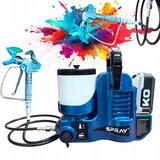 Rosfix FastShot Airless Brizgalna Naprava – Akumulatorski Hidrodinamični Pistolet, 500W 21V Makita | 1,2L, 14MPa, 1,1l/min, 2,87kg, (5000356529) u