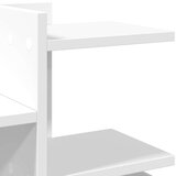  Organizator za stol bijeli 49 x 20 x 52 5 cm konstruirano drvo | shoptok.hr