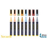 SECURIT MARKERJI s tekočo kredo MEDIUM v osmih PASTELNIH barvah SMA510V8ET Cene