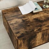  Kava Stol Dimljeni hrast 95 x 55 x 31 cm Konstruirano drvo | shoptok.hr