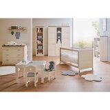 My Baby Lou OTROŠKA POSTELJICA CAMRON bukev masivno 145/76,50/80 cm siva, bela | Shoptok.si