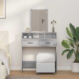  Toaletni stol Siva Sonoma 79 x 41 x 140 cm Konstruirano drvo | shoptok.hr