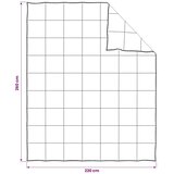  Set deka 2 kom. 260 x 220 cm Sve sezone Kapok vlakno Bež - 260 x 220 cm 70 x 90 cm | shoptok.hr