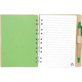  Notesnik Eko s špiralo + kemični svinčnik | Shoptok.si