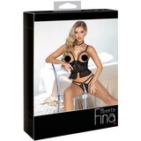 Abierta Fina otvorene tange i korzet (crni) - M | shoptok.hr