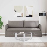 SOFA Sivo-smeđa 196 x 82 x 85 cm tkanina | shoptok.hr