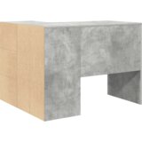 vidaXL Kantasti stol Betonski sivi 102x88x75 cm Konstruirano drvo | shoptok.hr