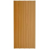 Krovni paneli 36 kom od pocinčanog čelika boja drva 100 x 45 cm | shoptok.hr