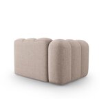 Micadoni Home bež modul za sedežno garnituro (levi kot) lupine | Shoptok.si