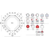 Male kuće Gazebo 12 m2 Hilda | shoptok.hr