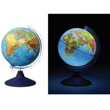 Globus 21cm Alaysky's reljefni LED svijetlo, HRV kart-geop, IQ App P8