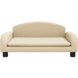  Dječja fotelja krem 70 x 45 x 30 cm od tkanine | shoptok.hr