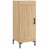 Maison Chic Komoda - Predalnik sonoma hrast 34,5x34x90 cm inženirski les, (21717933) | Shoptok.si
