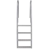  Ljestve za Bazen s 4 Stepenice Aluminijske 167 cm | Eponuda.com