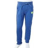  Dječji donji dio trenirke plavi prošarani 116 | shoptok.hr