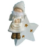 Olimp Sport Novogodišnja dekoracija devojčica i zvezda 50 cm Willy | ePonuda.com