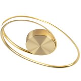 QAZQA Dizajnerska stropna svetilka zlata z LED 3 stopnjami zatemnitve - Rowan | Shoptok.si