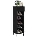 Ormarić Omarica za čevlje črna 30x35x105 cm inženirski les, (20796113) | Shoptok.si