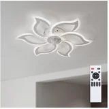 LED prigušiva stropni ventilator sa LED osvetljenjem 34W/230V, prečnika 83 cm, beo + daljinski upravljač