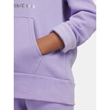 Under Armour UA Rival Flc Shimmer Girls' Sweatshirt Hdy-PPL - Girls | Shoptok.si