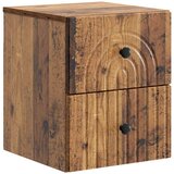  Noćni ormarić za montažu na zid Staro drvo 33 x 34 5 x 40 cm | shoptok.hr