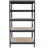 Ar storage polica metalna 180x90x40cm 5 polica mdf rivet m